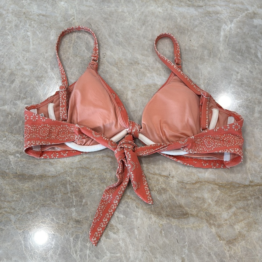 NWOT ROBIN PICCONE Isla Underwire Bikini Top in Terracotta - Picture 9 of 10